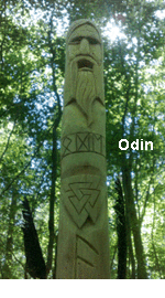 Odin als Paalgod